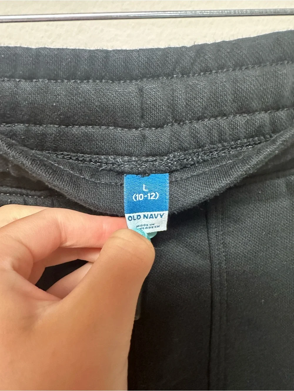 Black Cargo Jogger Sweatpants